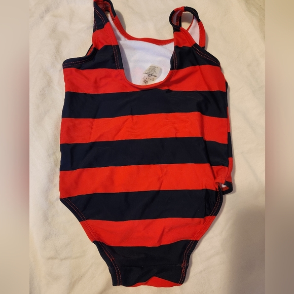 Hello Kitty Striped Swimsuit - Picture 2 of 2